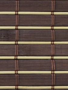 Material for manufacture of made to measure bamboo roller blinds and custom bamboo shading